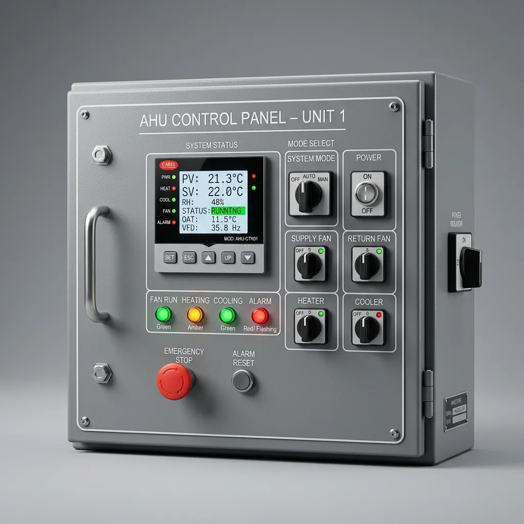 Air Handling Unit (AHU) Control Panel - S.K. Electricals & Engineers