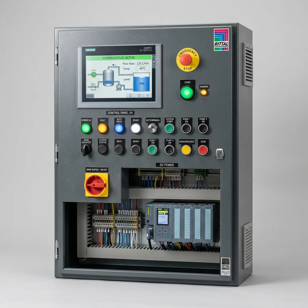 PLC & SCADA Automation Cabinet - S.K. Electricals & Engineers